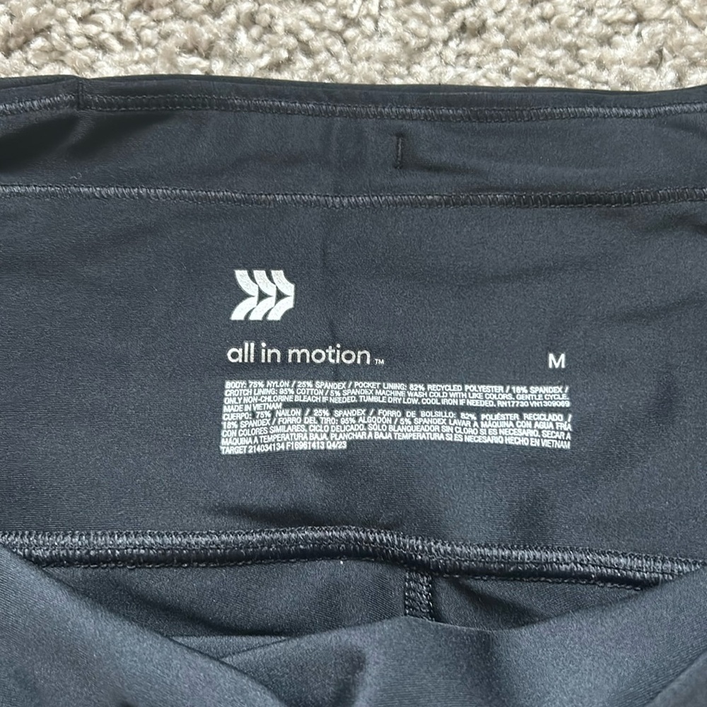 All In Motion 7/8 Effortless Support High Rise Leggings - Picture 4 of 7